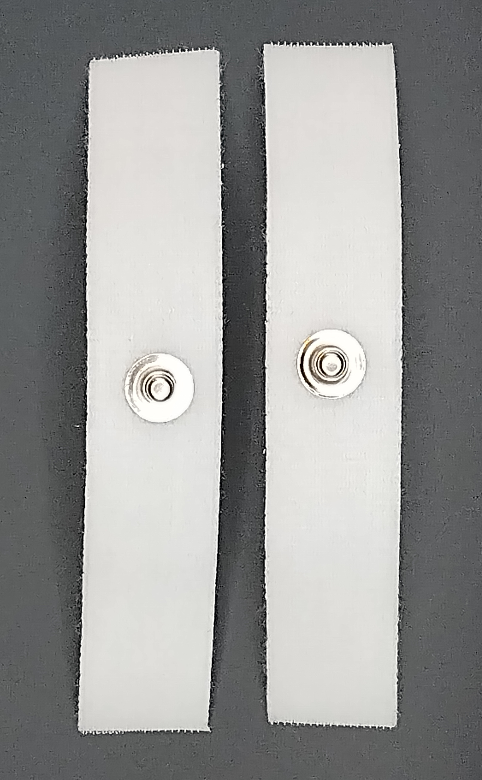 ODAX EDA Contact Strap - White (lengthwise view)