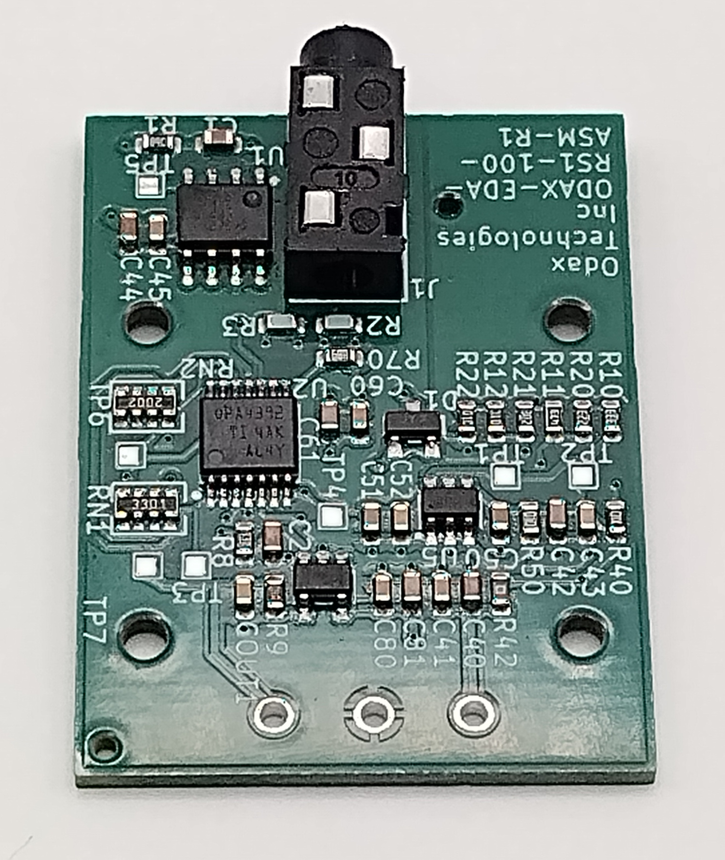 ODAX EDA Research Sensor Board back view